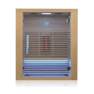 Affordable Eco Friendly 2 Person Traditional Sauna Room Hemlock/Red Cedar Sauna Room Indoor