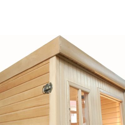 Affordable Eco Friendly 2 Person Traditional Sauna Room Hemlock/Red Cedar Sauna Room Indoor