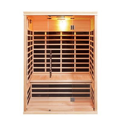 High Quality Low EMF 3 PERSON Infrared Sauna with Graphene Heating Temperature Adjustable