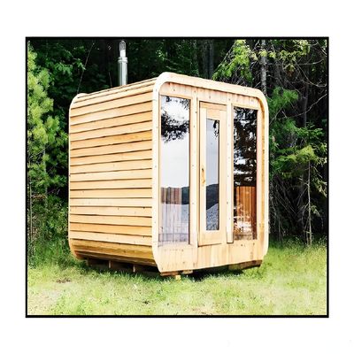 2025 Sauna Manufacturers Traditional Steam Sauna 2 Person infrared 1 Person Red Cedar Sauna room