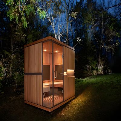2025 Sauna Manufacturers Traditional Steam Sauna 2 Person infrared 1 Person Red Cedar Sauna room