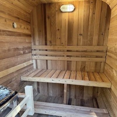 The Factory Sells Sauna Room for 4 Person with Dry Steam and Modern Design