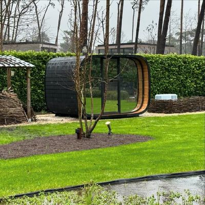Factory Supplier Traditional Sauna for 6-8 Person with Electric Sauna Stove