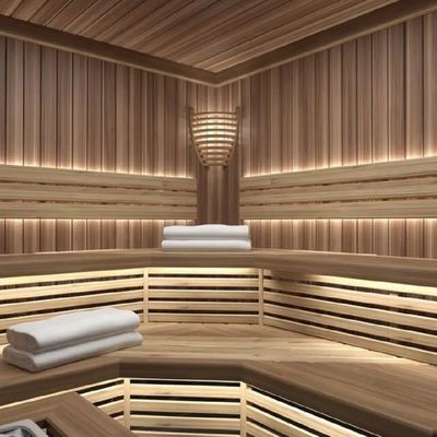 High Quality Hot Rock Steam Shower Sauna Room with Smart Control Panel and Temperature Adjustable