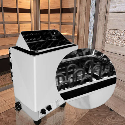 Best-Selling 9kw Electric Modern Sauna Set for Villa Gym 2-Person 220v Control Panel for Wet Steam Relaxation